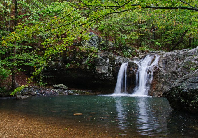 Waterfalls of Lake Catherine State Park