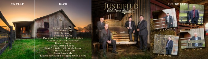The making of the Justified Quartet CD wrap