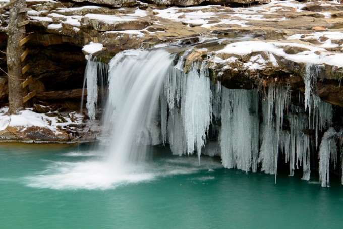 Frozen at Falling Water Falls