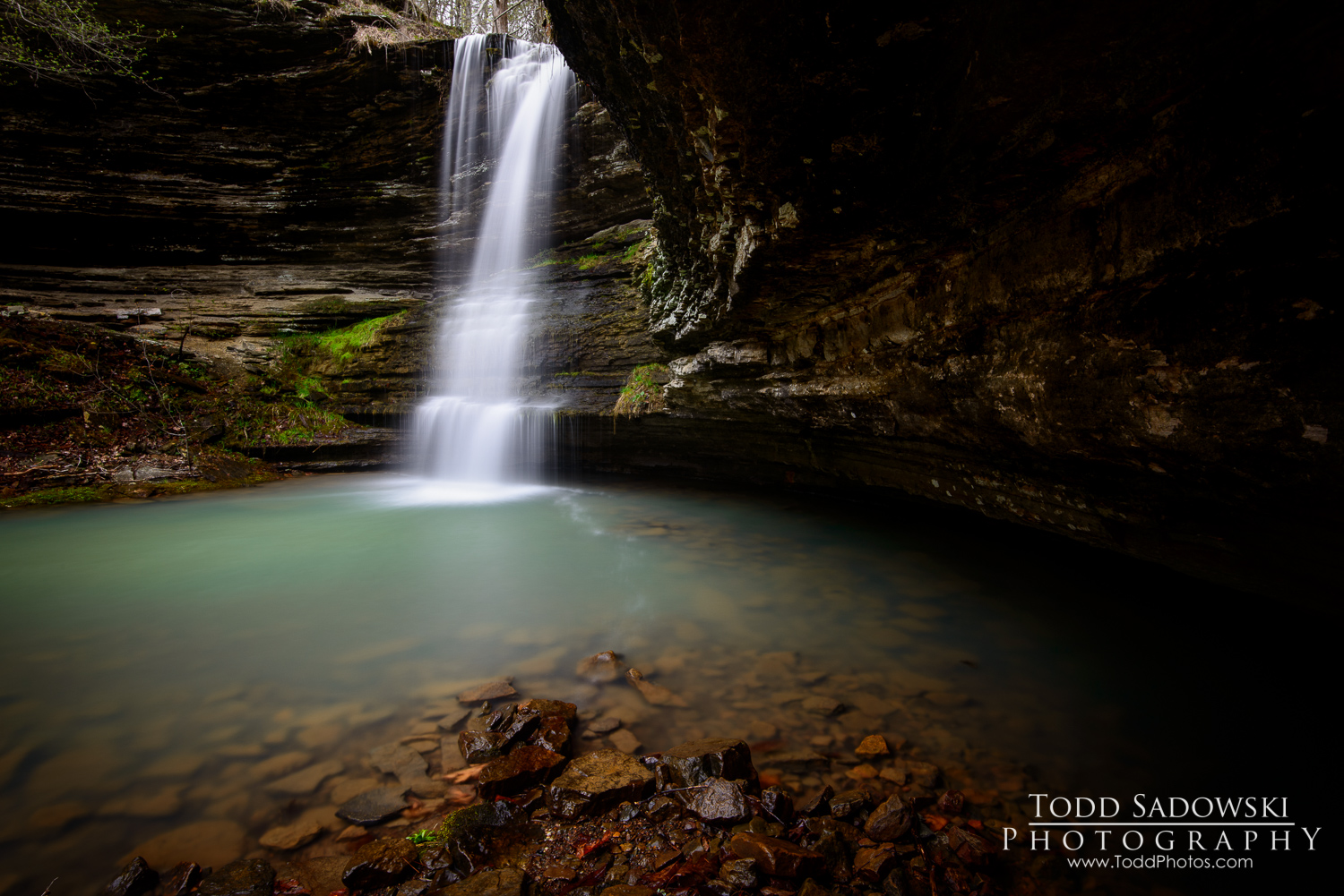 Schoolhouse Falls and Lizard Log Falls